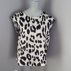 Philosophy Leopard Print Blouse